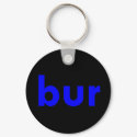 bur keychains by TimeStop bur keychains