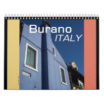 Burano Italy Calendar by lesrubadesigns Burano Italy Calendar