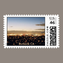Burbank Arrival, Burbank CA stamps