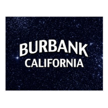 Burbank California Postcard