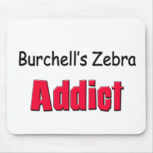 Burchell's Zebra Addict Mousepads