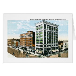 Burdick Hotel, Kalamazoo, Michigan card