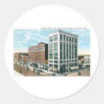 Burdick Hotel, Kalamazoo, Michigan Stickers
