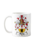 Burg Family Crest mugs