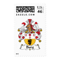 Burg Family Crest postage