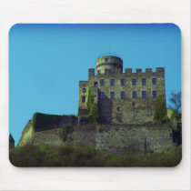 Burg Pyrmont, German Castle Souvenirs Mouse Pad