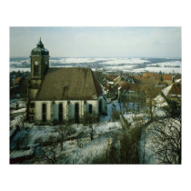 Burg Stolpen, built in c.1100 posters