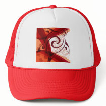 Burgandy-Floral-Turtle Hats
