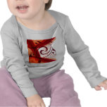 Burgandy-Floral-Turtle Shirt