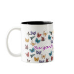 Burgandy Coffee Mugs