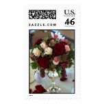 Burgandy Rose Centerpiece Stamp