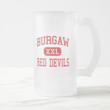 Burgaw - Red Devils - Middle - Burgaw Coffee Mugs