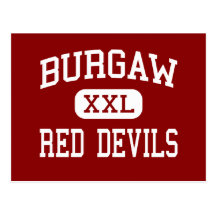 Burgaw - Red Devils - Middle - Burgaw Postcards