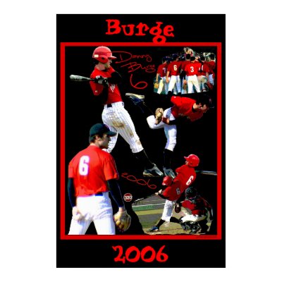 Burge Freshman Baseball Poster by picturepizzazz