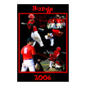 Burge Freshman Baseball Poster posters by picturepizzazz Burge Freshman Baseball Poster posters