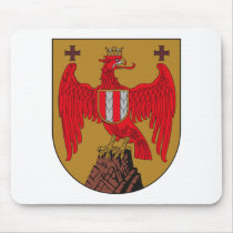 Burgenland Coat of Arms Mousepad by FlagTshirts Burgenland Coat of Arms Mousepad