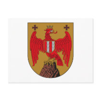 Burgenland Coat of Arms Postcard by FlagTshirts Burgenland Coat of Arms Postcard