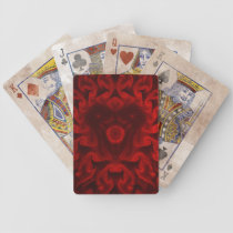 Burgeoning Love Fractal Playing Cards playing cards