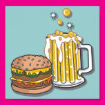 Burger and a Brew Print