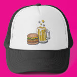 Burger and a Brew Trucker Hat