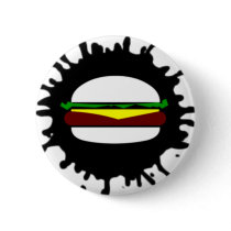 burger badge buttons by cherryroca burger badge buttons