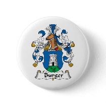 Burger Family Crest buttons by coatsofarms Burger Family Crest buttons