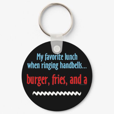 Burger, Fries and a Shake Keychain by cordura5