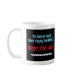 Burger, Fries and a Shake mugs