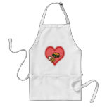 burger & fries aprons