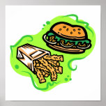 Burger & Fries posters