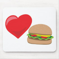 Burger Love! Customizable: mousepads by Joee3030 Burger Love! Customizable: mousepads