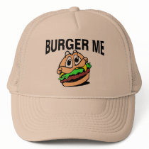 Burger Me hats by FastFood Burger Me hats