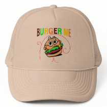 Burger Me hats by FastFood Burger Me hats
