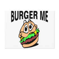 Burger Me postcards by FastFood Burger Me postcards