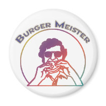 Burger Meister Magnet