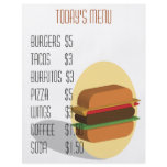 Burger Menu flyers