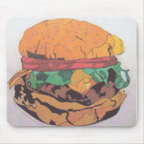 Burger mousepads by mjaafar Burger mousepads