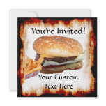 Burger 'n Fries Invitation