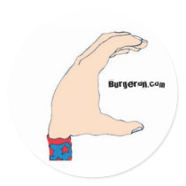 burger sticker
