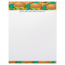 Burger Wallpaper, Burger Wallpaper, Your Name, ... Letterhead