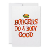Burgers Do Good Personalized Invitation