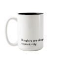 Burglar Mug