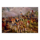 Burgoyne's Surrender at Saratoga by Percy Moran cards
