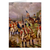 Burgoyne's Surrender at Saratoga by Percy Moran Cards