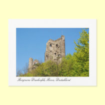 Burgruine Drachenfels, Bonn, Deutschland Postkarte postcards