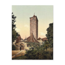 Burgthor (i.e. Burgtor), Rothenburg (i.e. ob der T Postcard