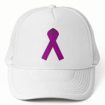 Burgundy Awareness Ribbon Products Hats