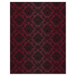 Burgundy Baroque Black Lace Pattern Paper Personalized Letterhead