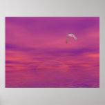 Burgundy Moon ~Print~
