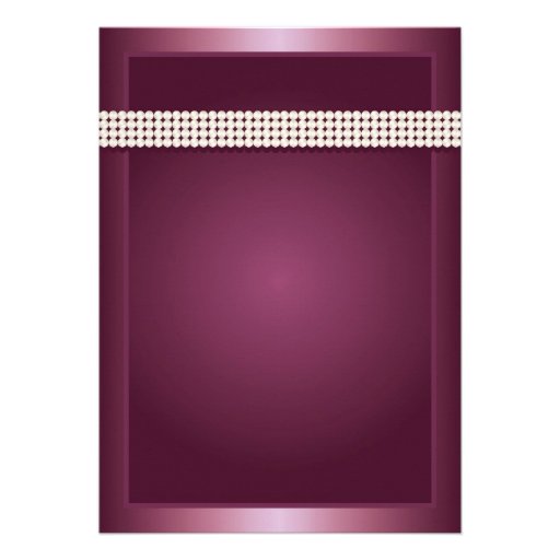 Burgundy Studded Butterfly Wedding Invitations